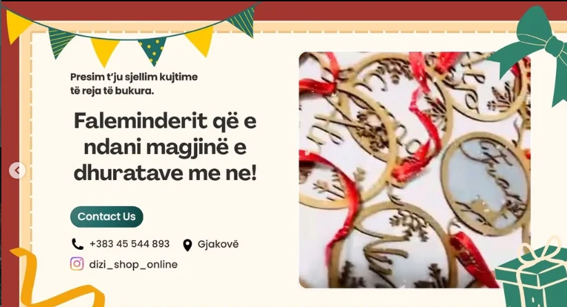 Kontakti dhe porositë te Dizi Shop Online